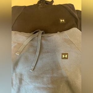 Under Armour Men’s Black & Blue Hoodie 2 Set $15 Size XL